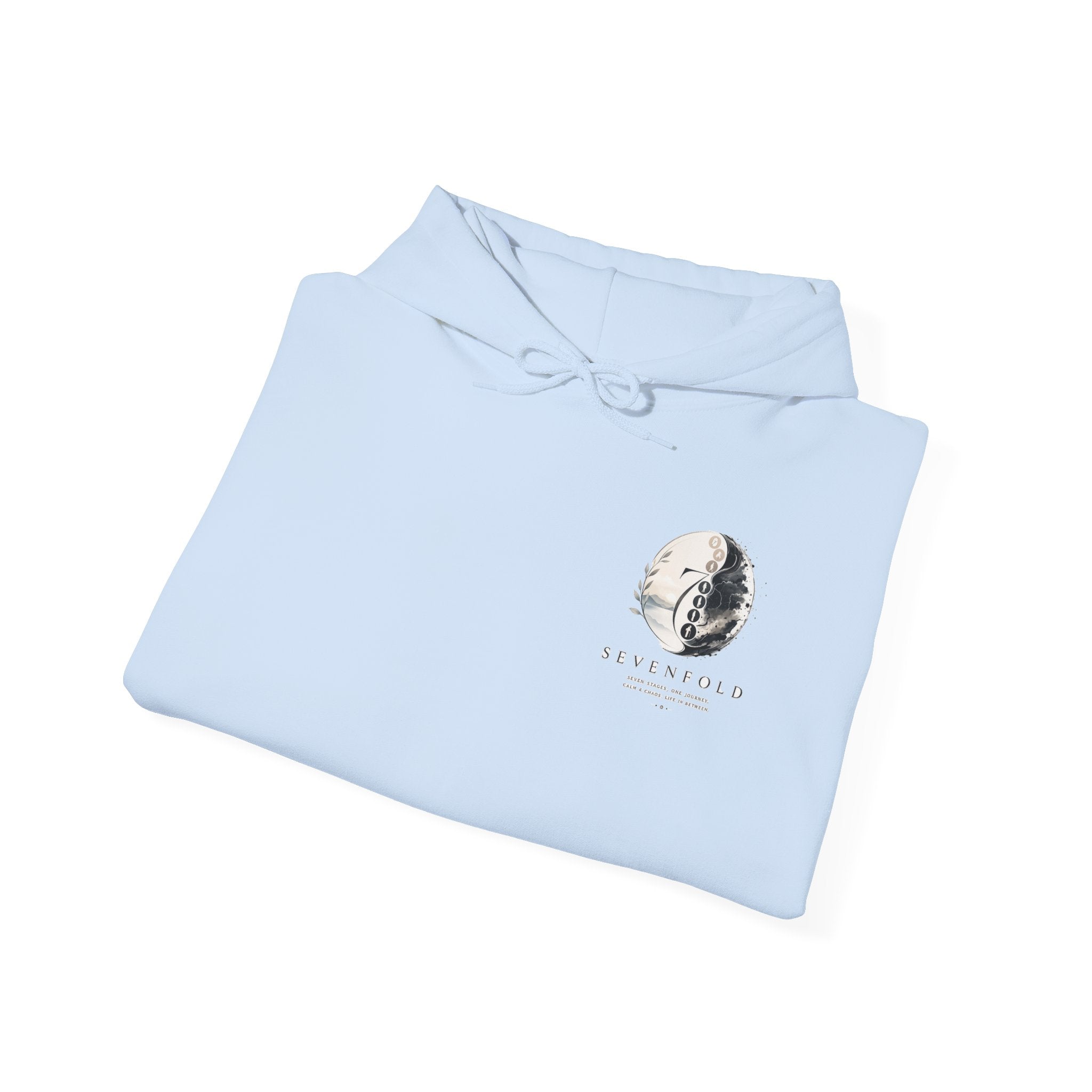 Hoodie - Vintage Moon & 'Stay Wild' Minimal Graphic