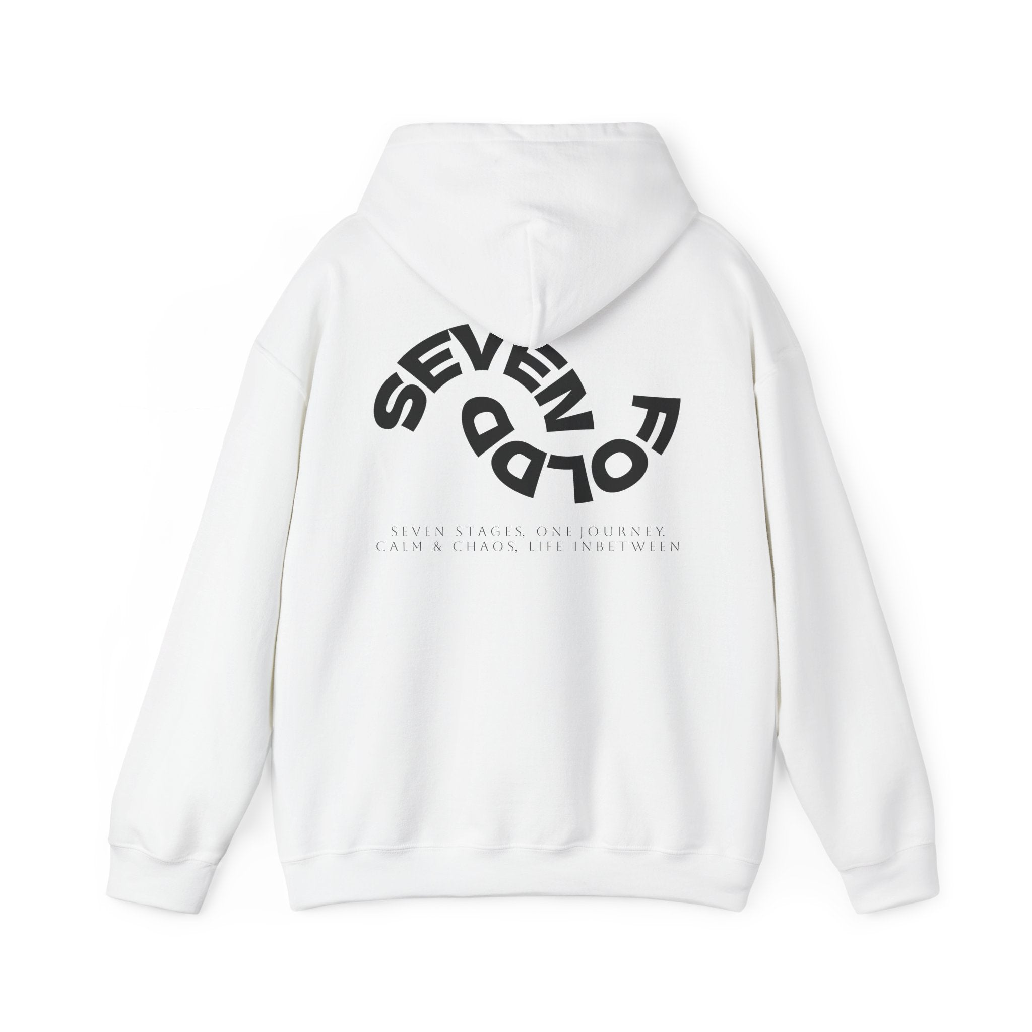Hoodie - Vintage Moon & 'Stay Wild' Minimal Graphic