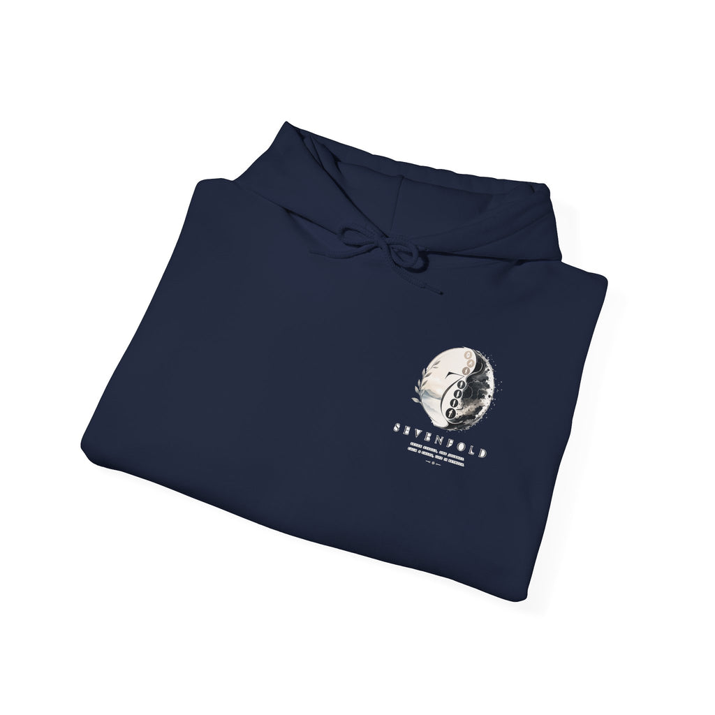 Hoodie - Vintage Moon & 'Stay Wild' Minimal Graphic