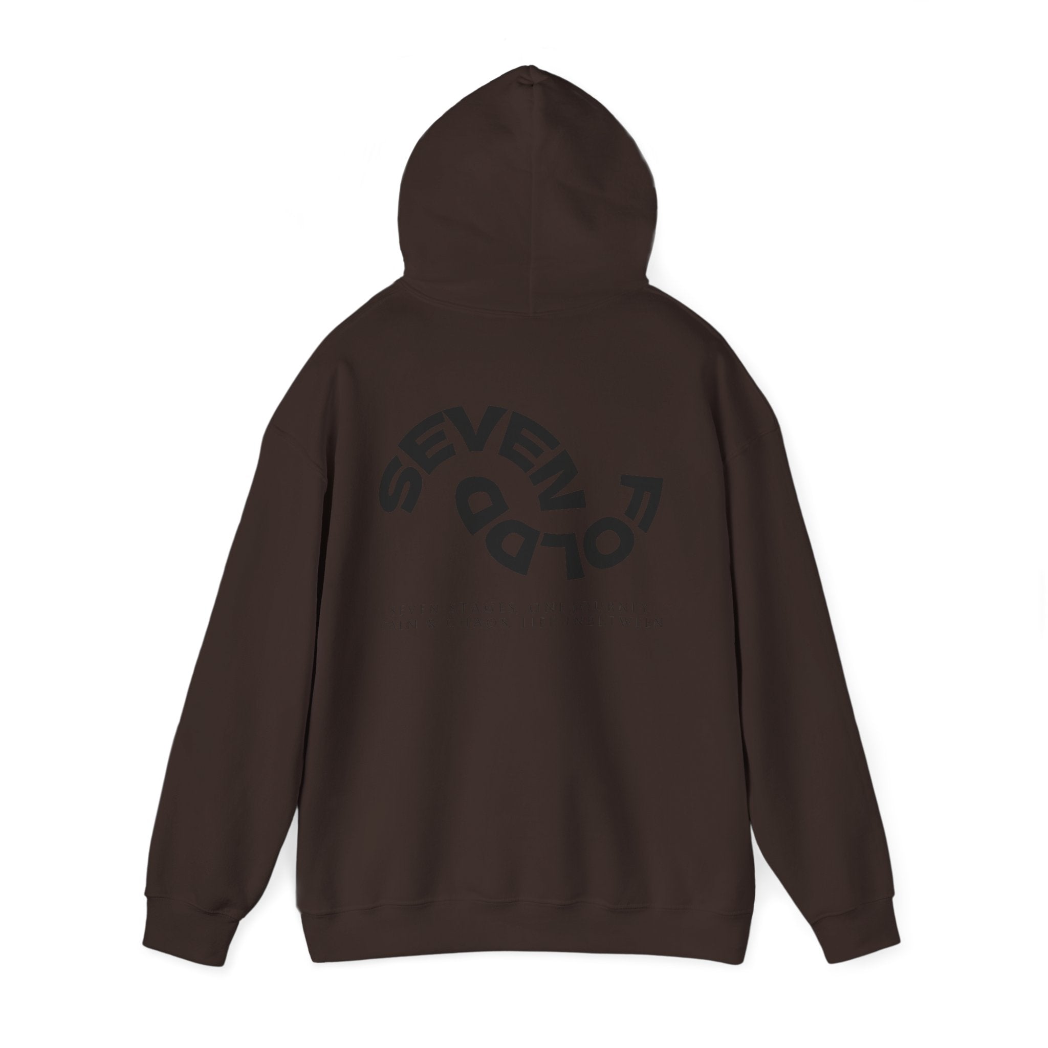 Hoodie - Vintage Moon & 'Stay Wild' Minimal Graphic