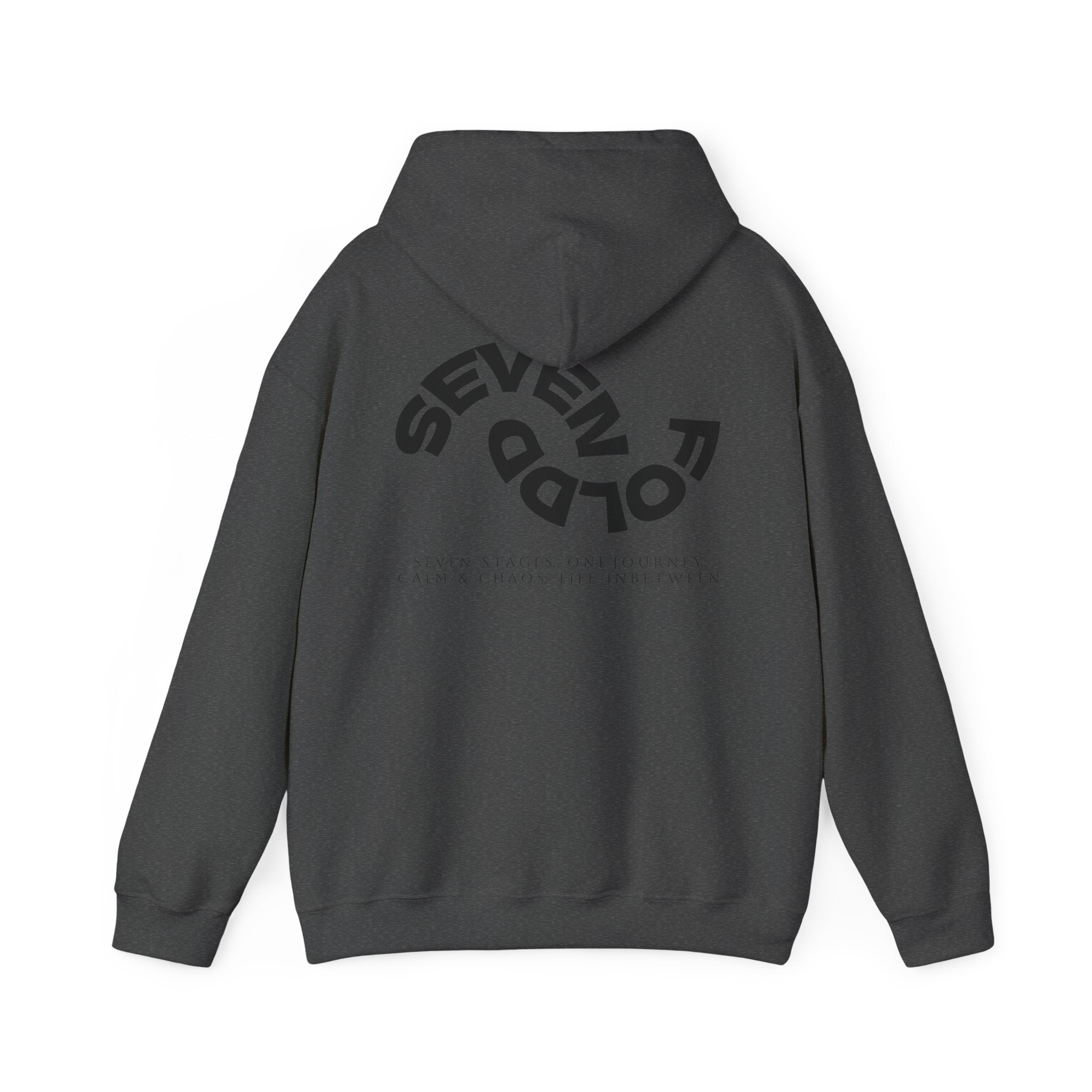 Hoodie - Vintage Moon & 'Stay Wild' Minimal Graphic