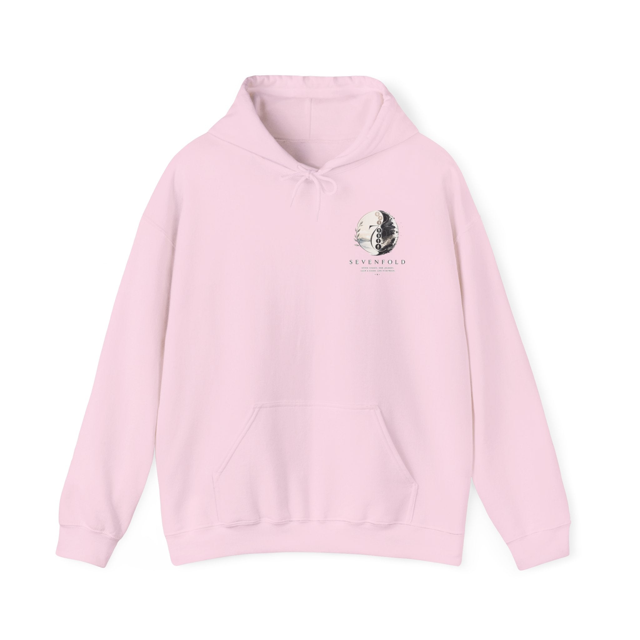 Hoodie - Vintage Moon & 'Stay Wild' Minimal Graphic