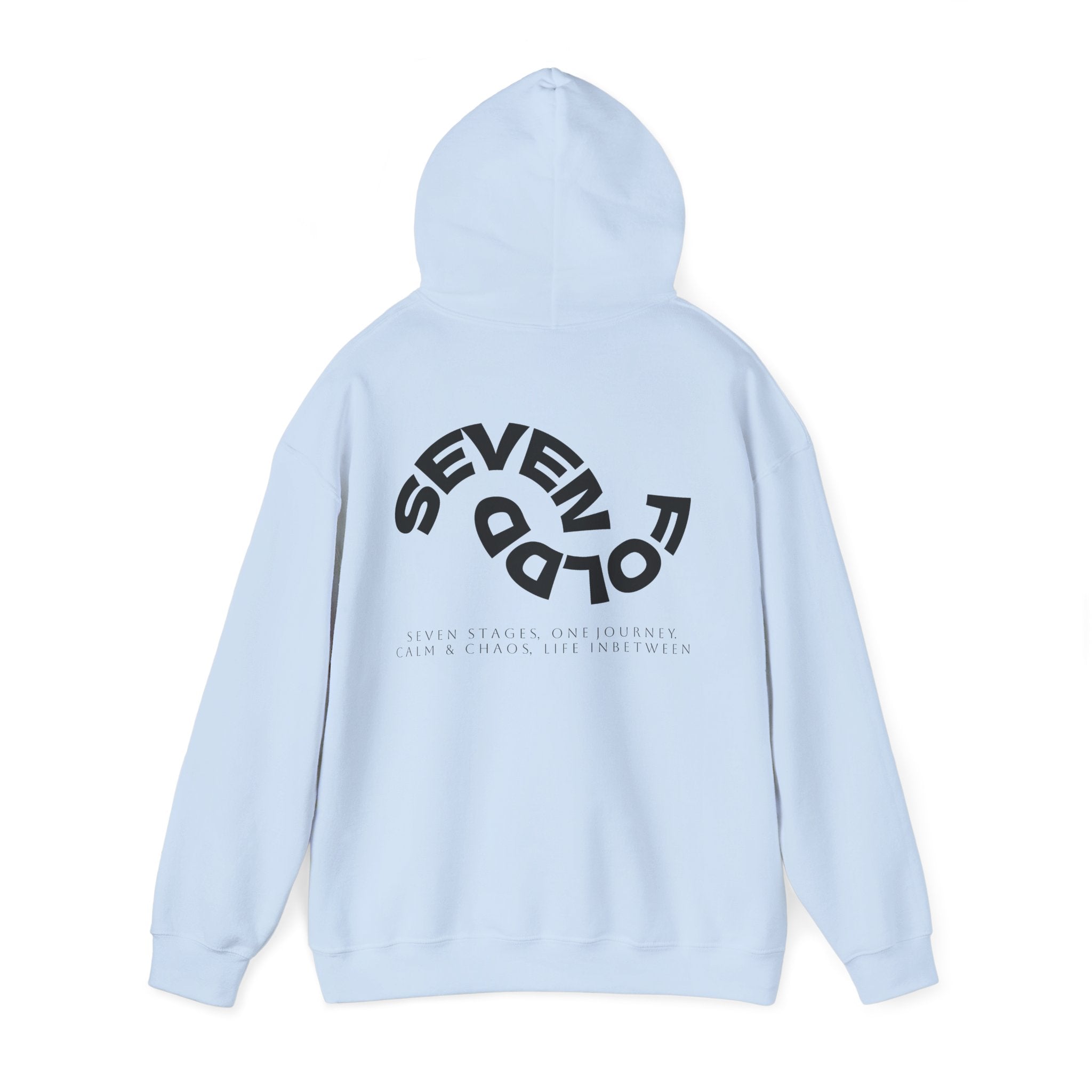 Hoodie - Vintage Moon & 'Stay Wild' Minimal Graphic