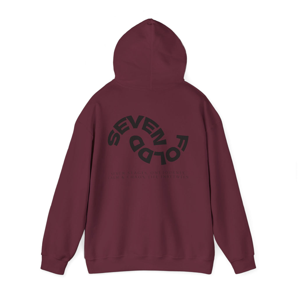 Hoodie - Vintage Moon & 'Stay Wild' Minimal Graphic