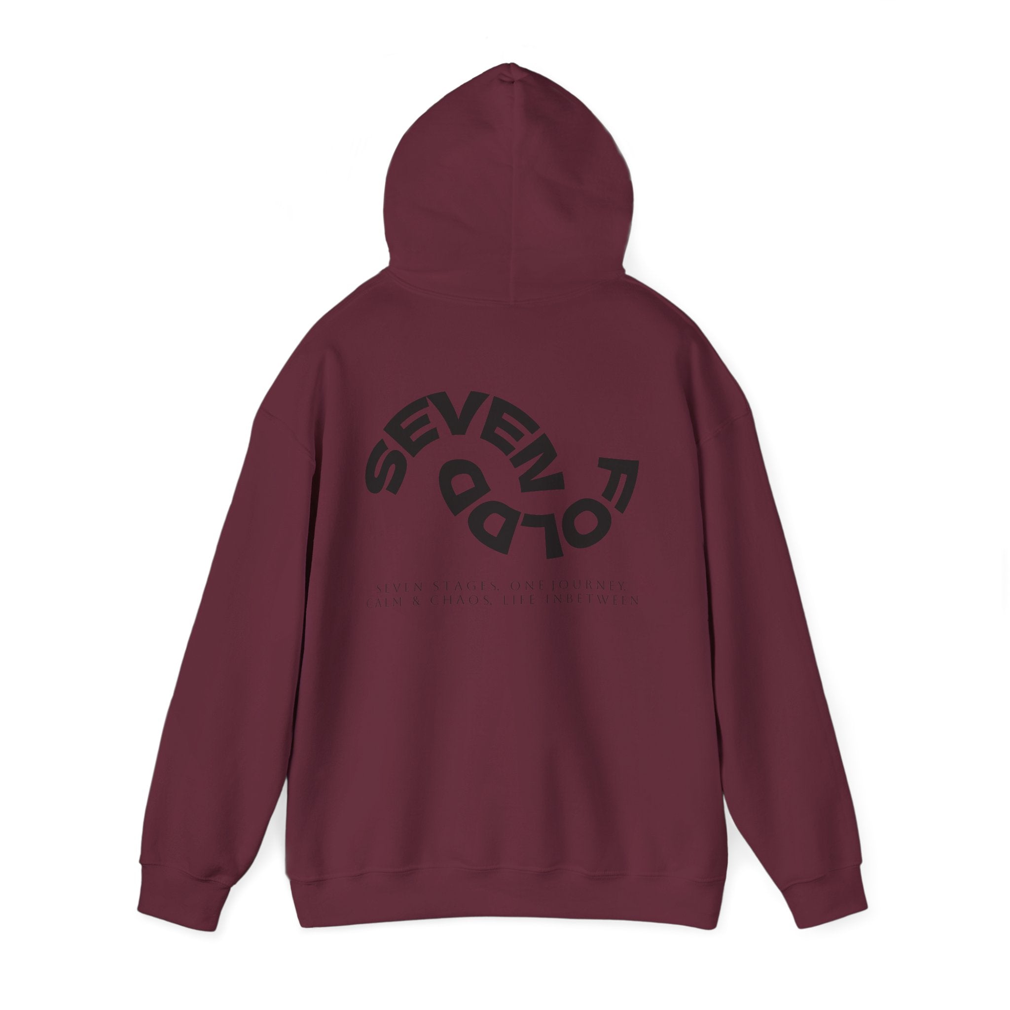 Hoodie - Vintage Moon & 'Stay Wild' Minimal Graphic