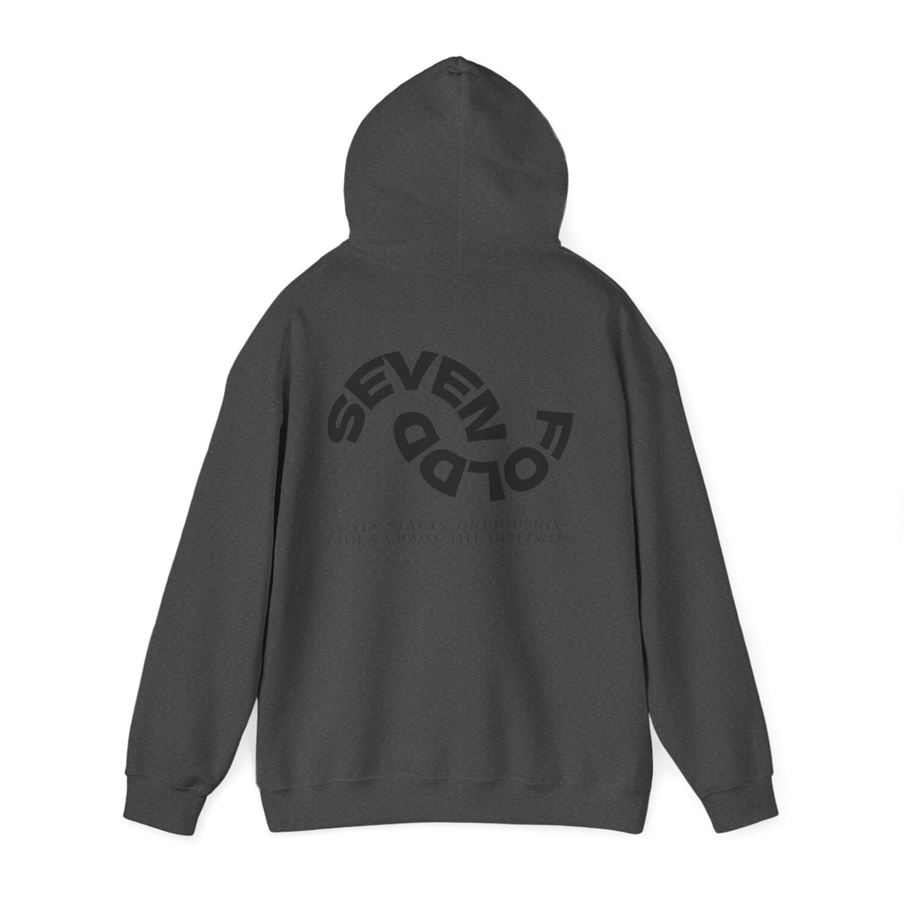 Hoodie - Vintage Moon & 'Stay Wild' Minimal Graphic