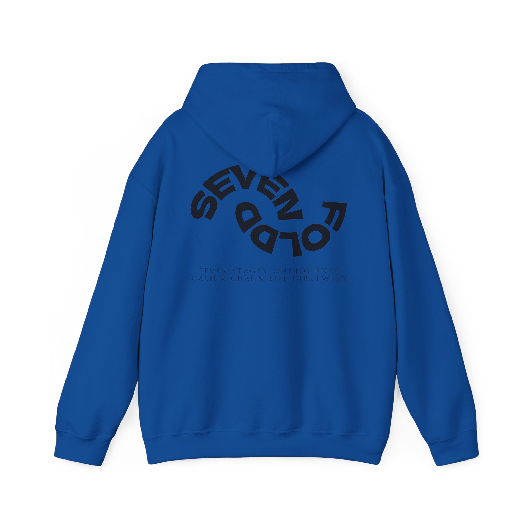 Hoodie - Vintage Moon & 'Stay Wild' Minimal Graphic