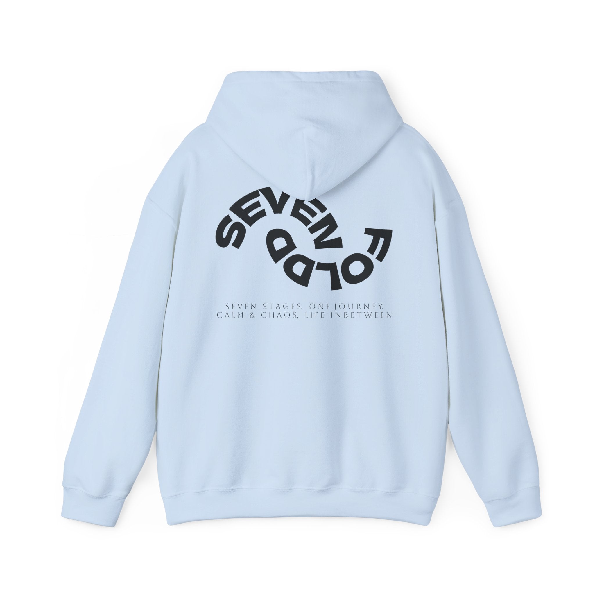 Hoodie - Vintage Moon & 'Stay Wild' Minimal Graphic