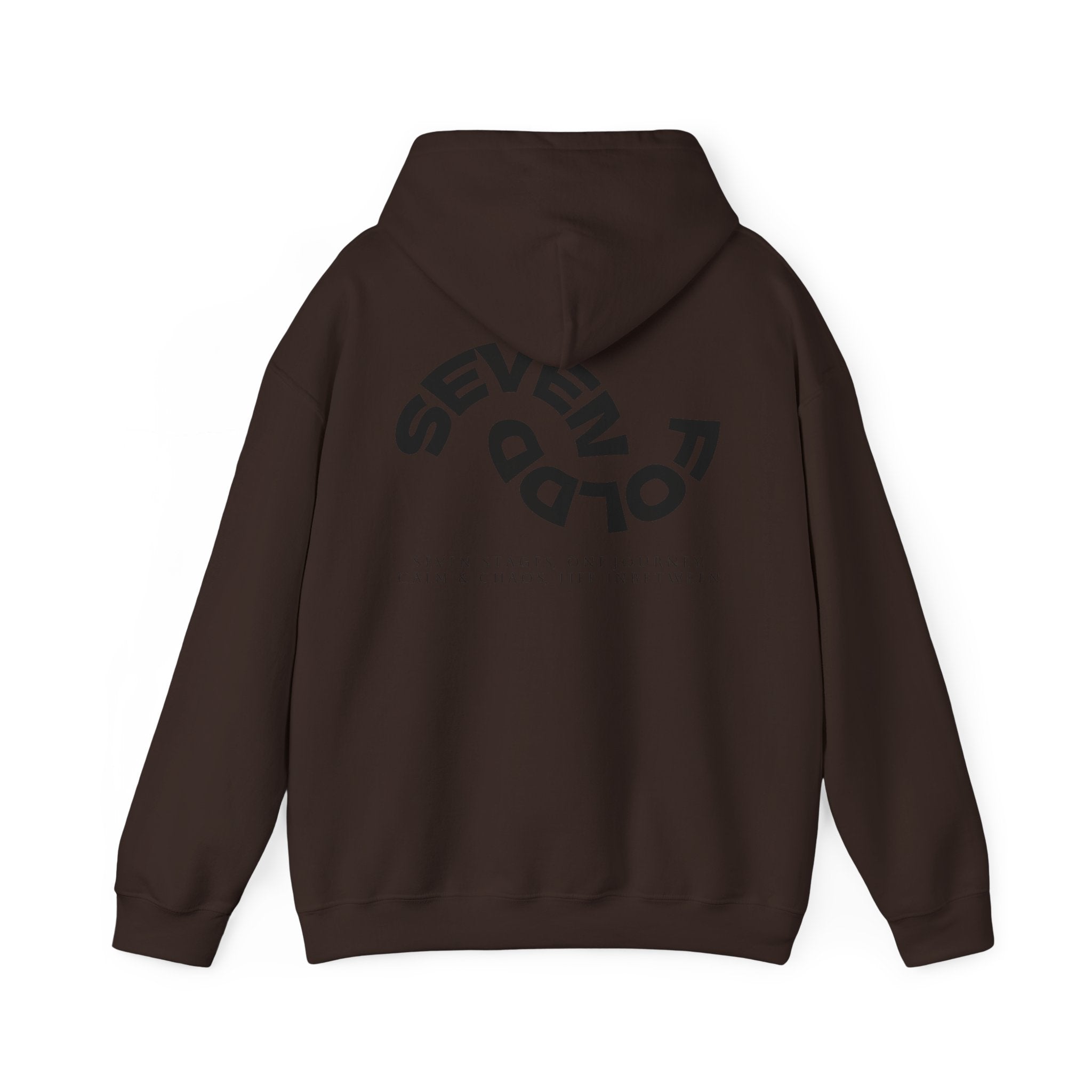 Hoodie - Vintage Moon & 'Stay Wild' Minimal Graphic