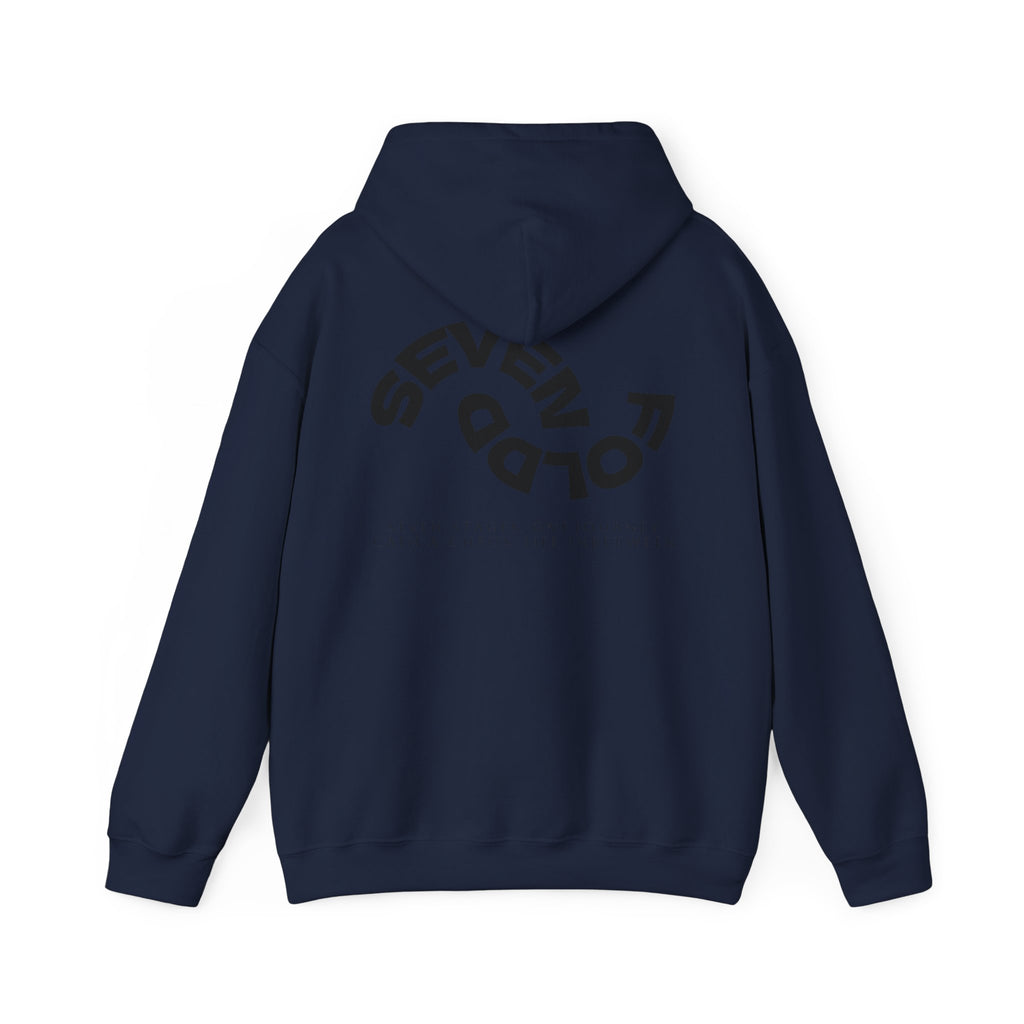 Hoodie - Vintage Moon & 'Stay Wild' Minimal Graphic
