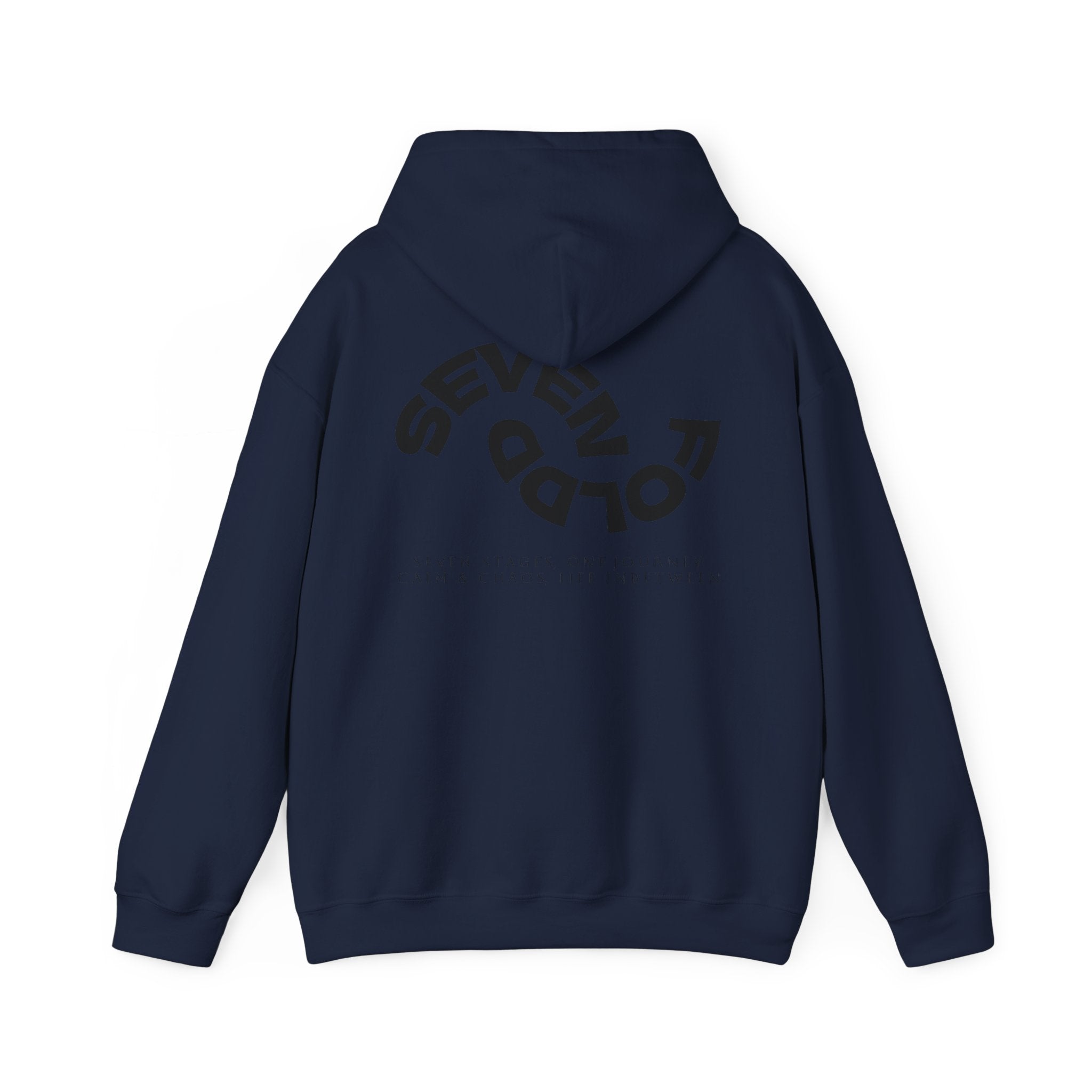 Hoodie - Vintage Moon & 'Stay Wild' Minimal Graphic
