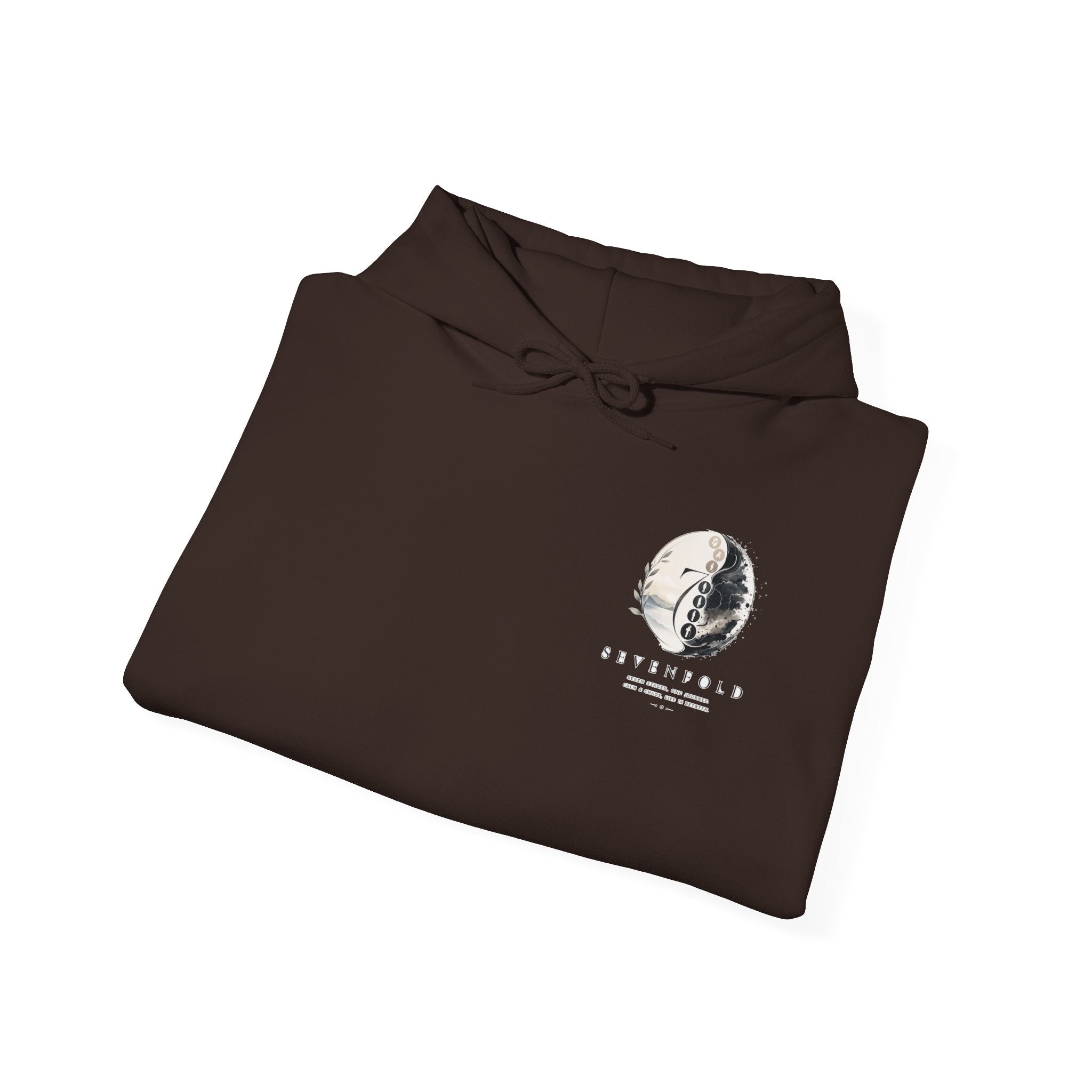 Hoodie - Vintage Moon & 'Stay Wild' Minimal Graphic