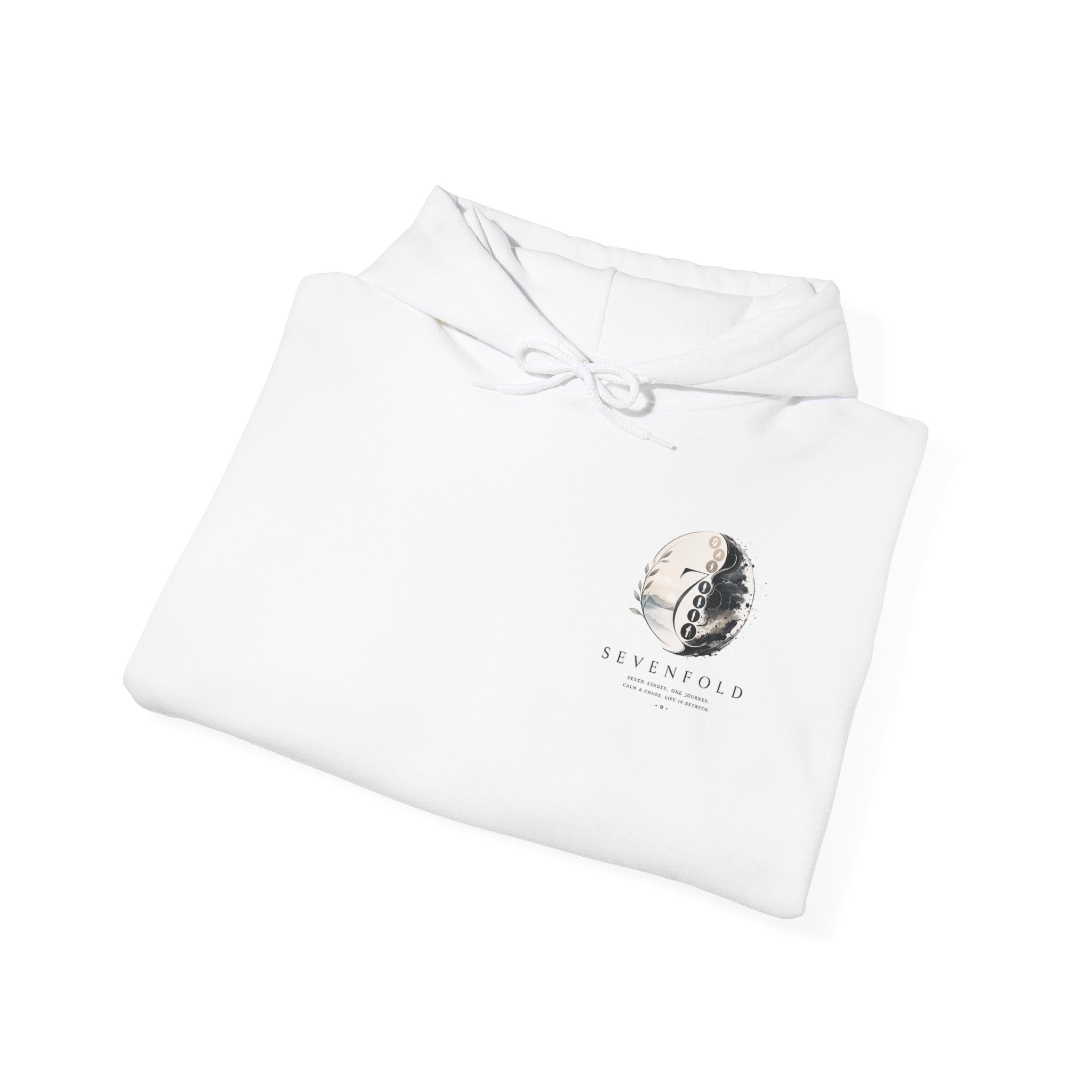Hoodie - Vintage Moon & 'Stay Wild' Minimal Graphic
