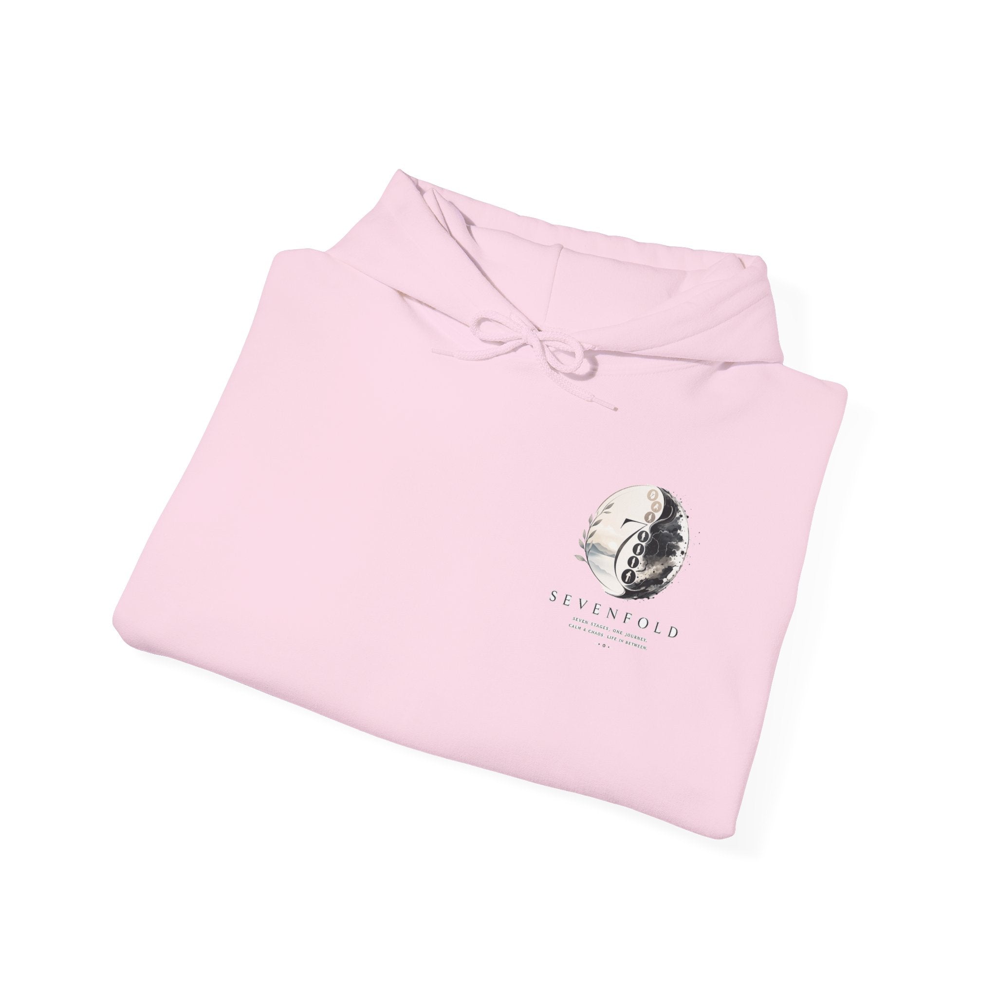 Hoodie - Vintage Moon & 'Stay Wild' Minimal Graphic