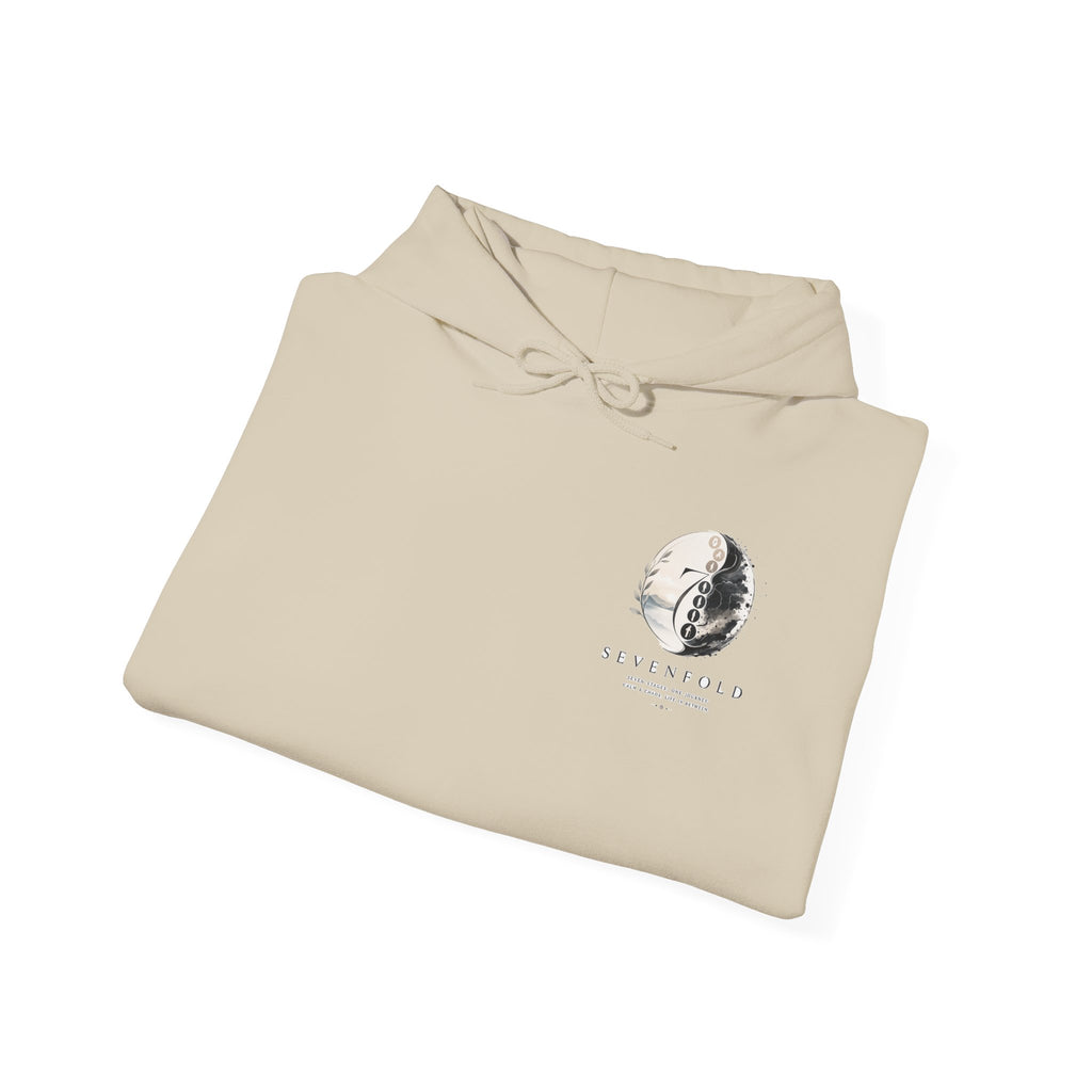 Hoodie - Vintage Moon & 'Stay Wild' Minimal Graphic