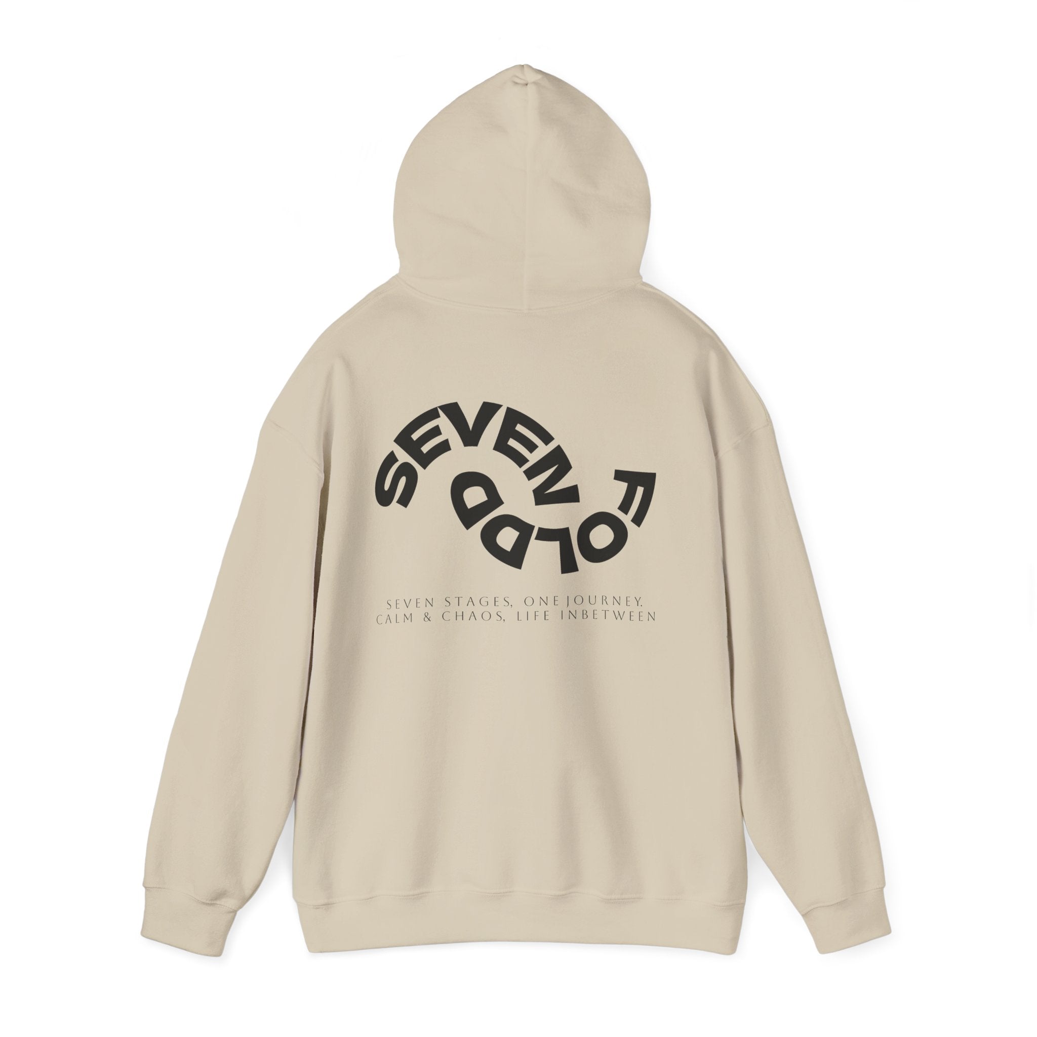 Hoodie - Vintage Moon & 'Stay Wild' Minimal Graphic