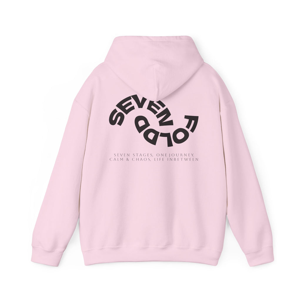 Hoodie - Vintage Moon & 'Stay Wild' Minimal Graphic