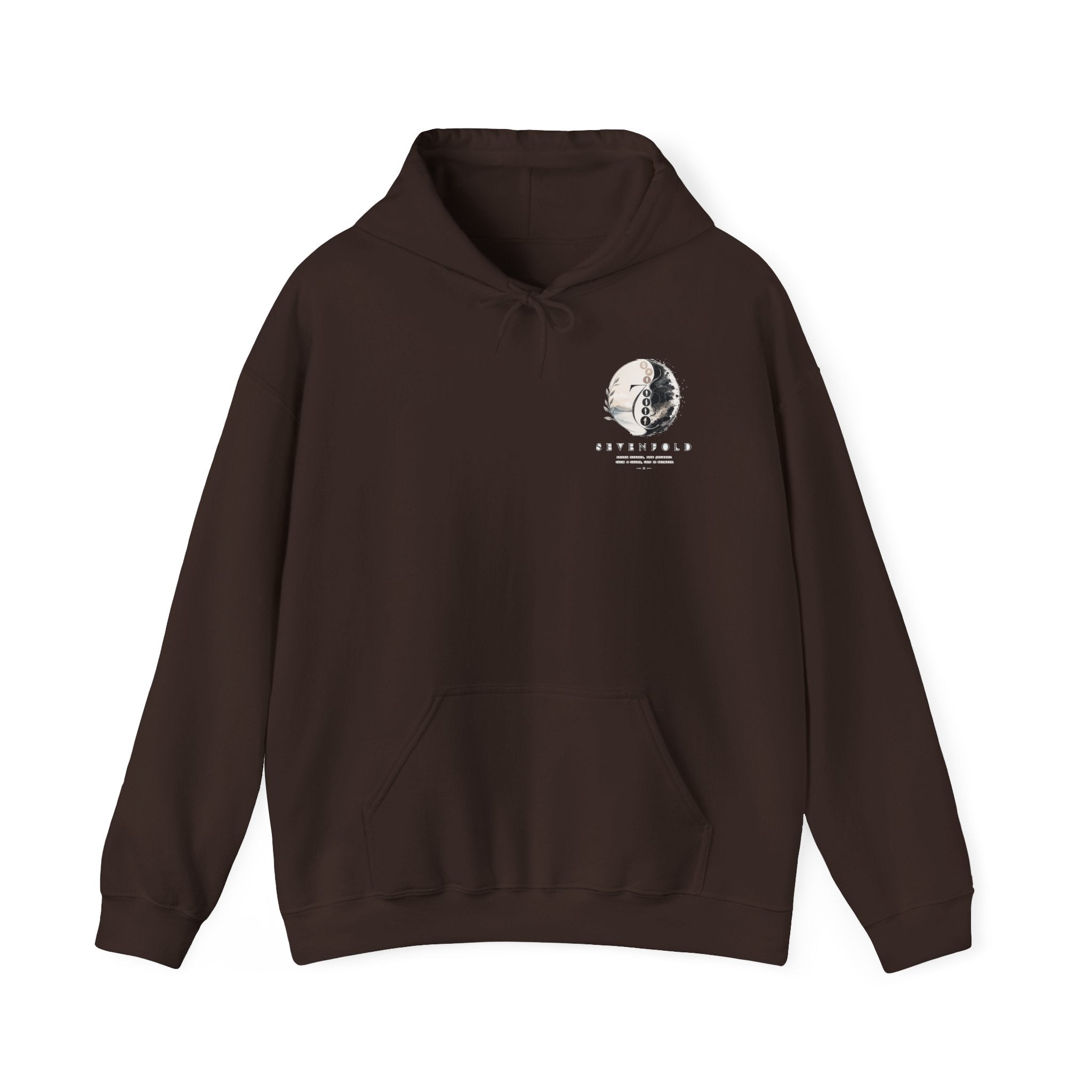 Hoodie - Vintage Moon & 'Stay Wild' Minimal Graphic