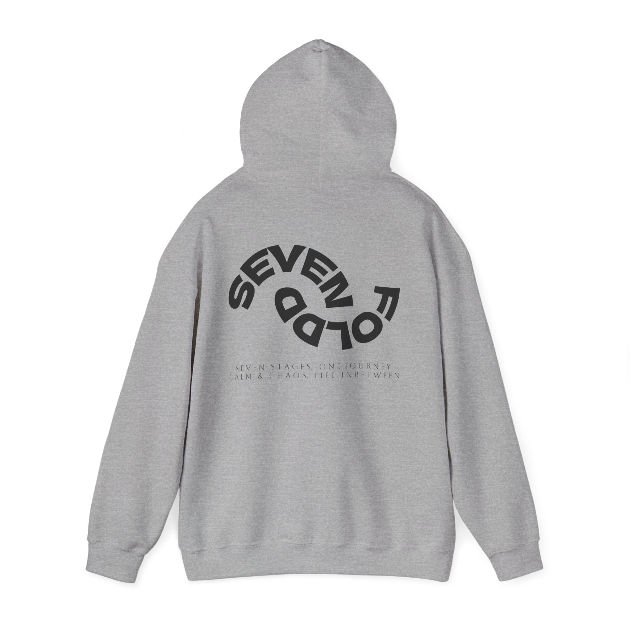 Hoodie - Vintage Moon & 'Stay Wild' Minimal Graphic