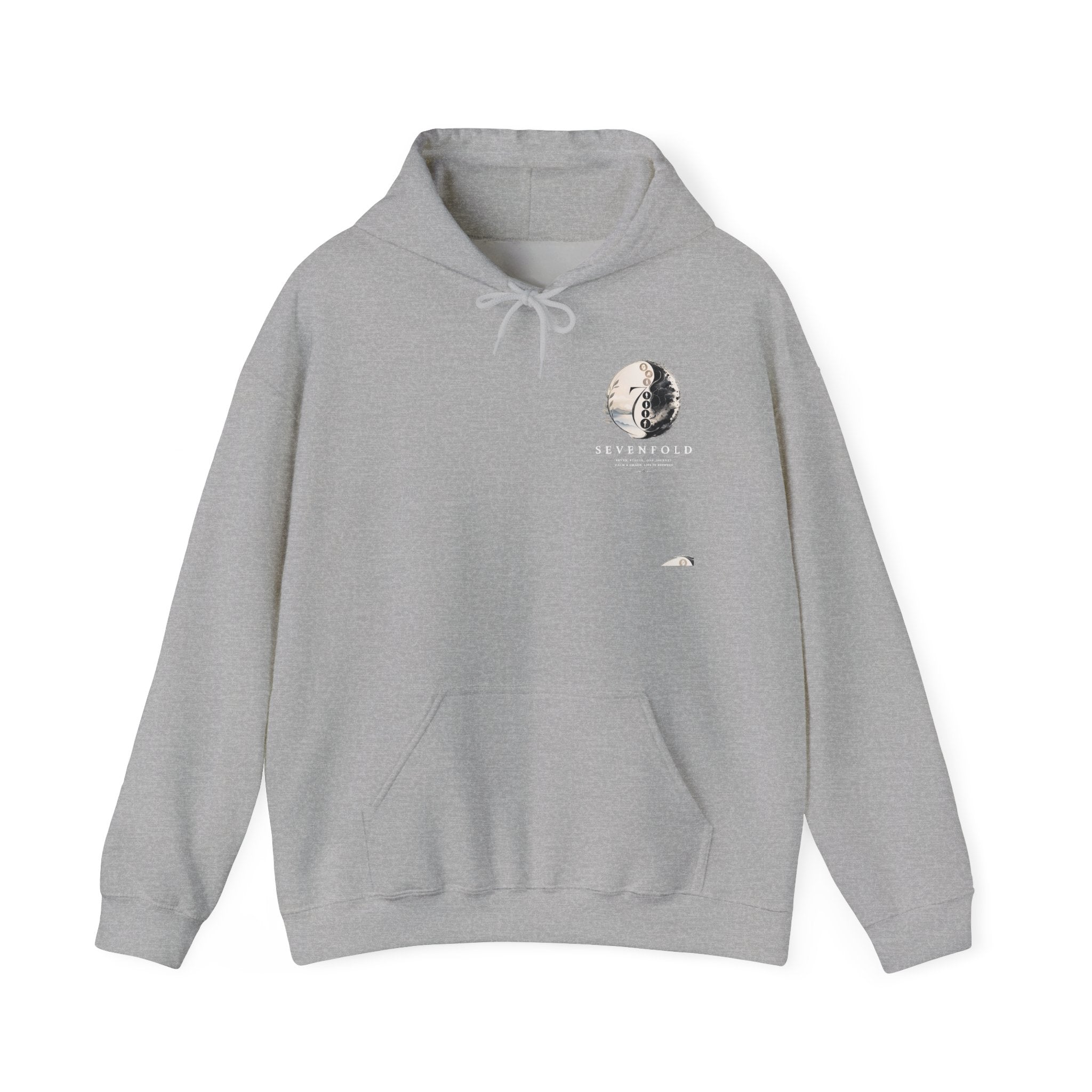 Hoodie - Vintage Moon & 'Stay Wild' Minimal Graphic