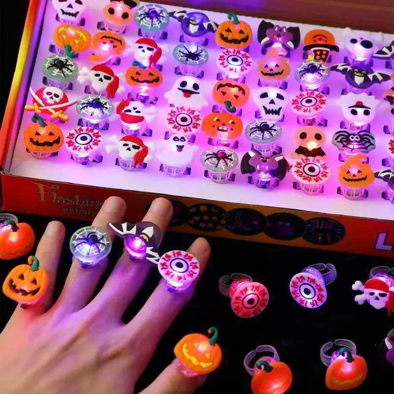 Glowing Halloween Safety Wristbands