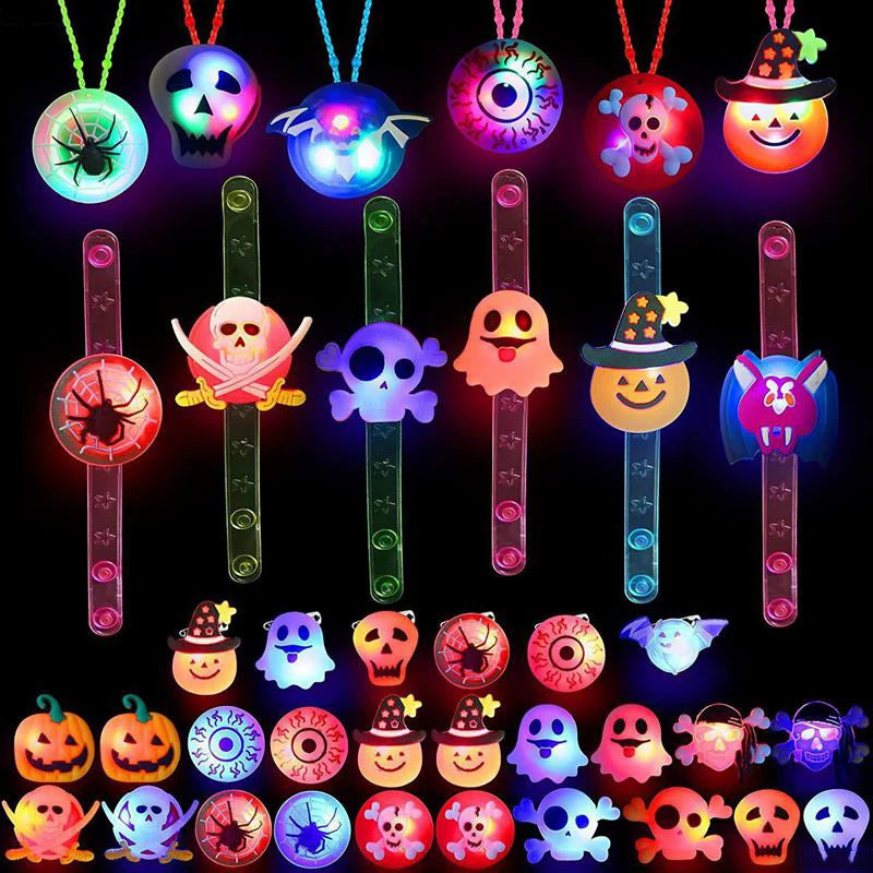 Glowing Halloween Safety Wristbands