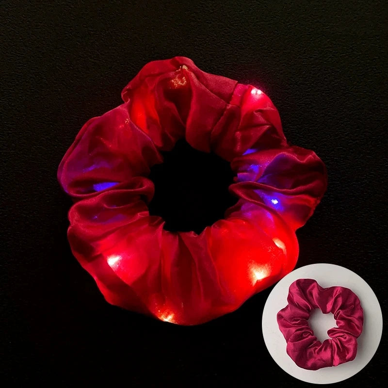 LED Luminous Scrunchies