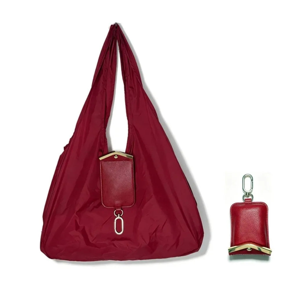 Foldable Keychain-Tote Bag Purse