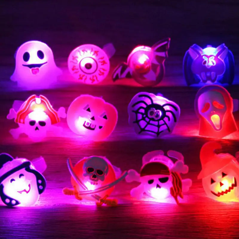 Glowing Halloween Safety Wristbands