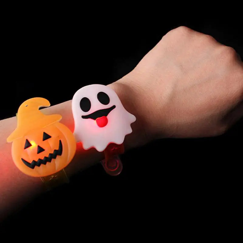Glowing Halloween Safety Wristbands