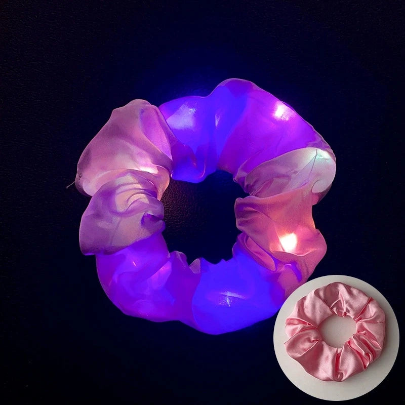 LED Luminous Scrunchies