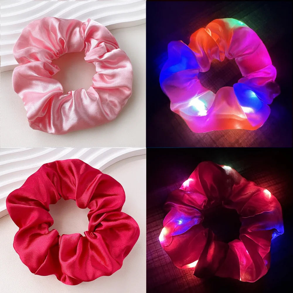 LED Luminous Scrunchies